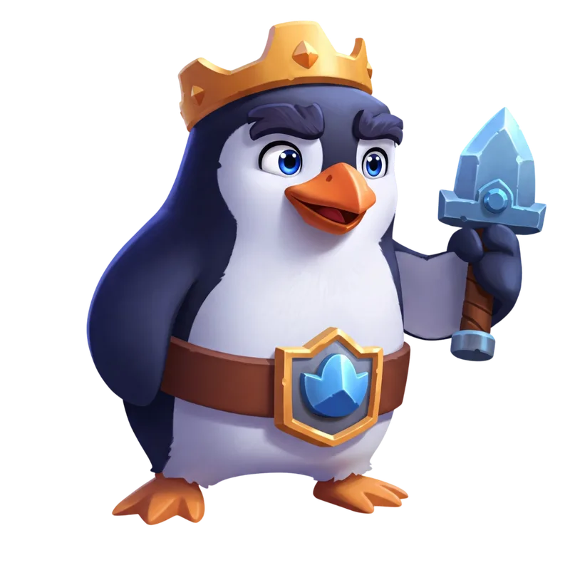 Pengu at rest