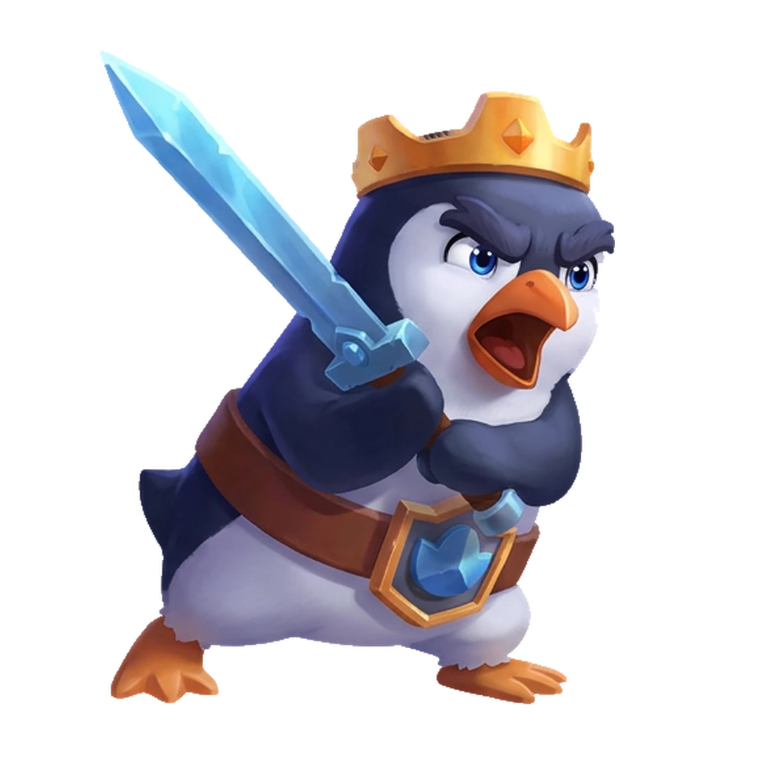 Pengu striking